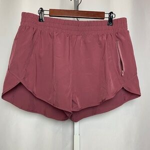 💙5/$15 B Womenʻs Plus Size Mauve Elastic Waist Pull on Running Shorts XXL